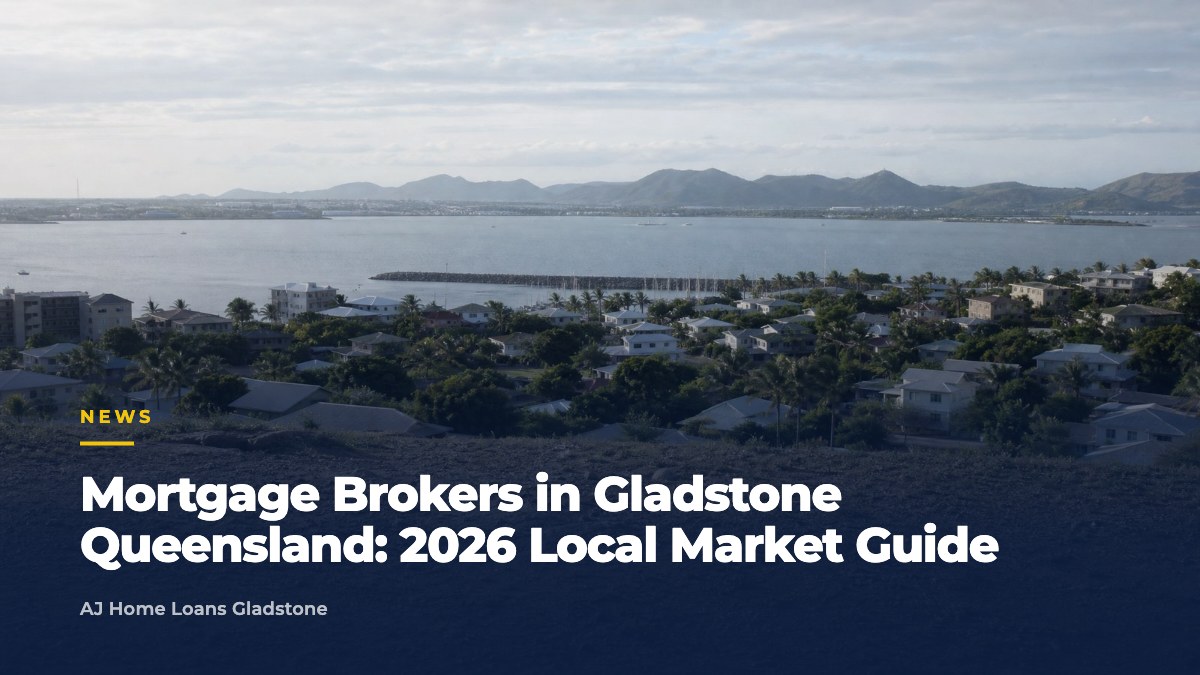 aerial view of gladstone queensland coastline at golden hour